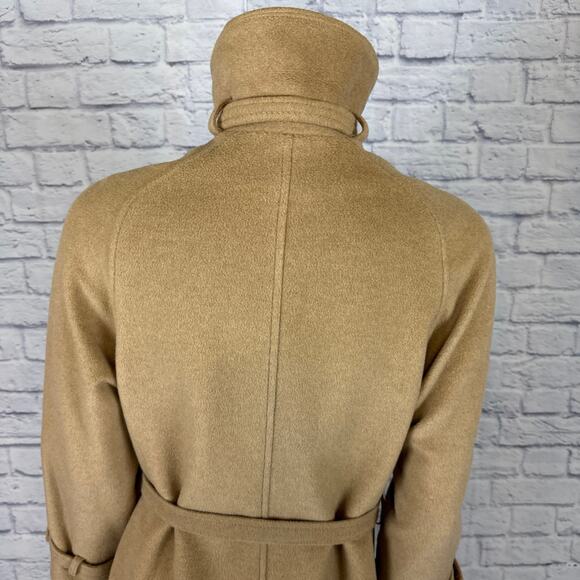 Vintage The Gleneagles Crange of Scotland, cashmere wool long coat size 8-10 - Picture 8 of 12